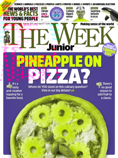 The Week Junior August 08, 2025 Issue Cover