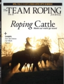 The Team Roping Journal April 01, 2025 Issue Cover