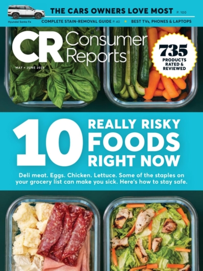 Consumer Reports May 01, 2025 Issue Cover