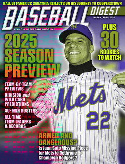 Baseball Digest March 01, 2025 Issue Cover