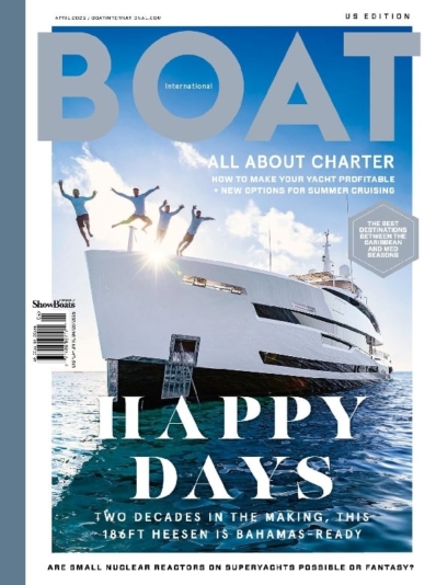 Boat International US April 01, 2025 Issue Cover
