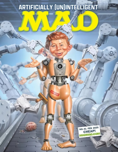Mad Magazine February 01, 2025 Issue Cover
